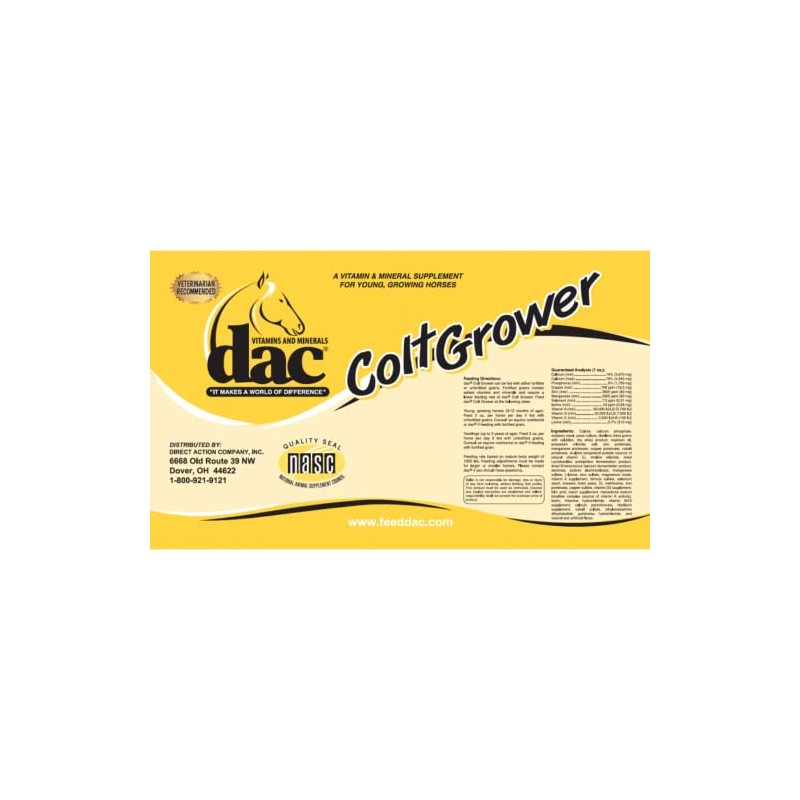 DAC Direct Action Co Colt Grower 5lb Bag 5lb