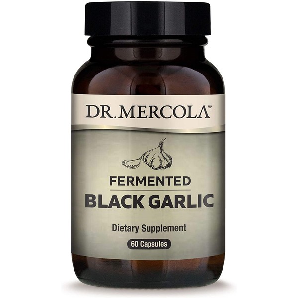 Dr. Mercola - Black Garlic, 30 Servings - (60 Capsules)