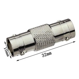 Coolotic 15pcs Conversion Adapters 15 Pairs BNC Relay Plug BNC Female to BNC Female BNC Connector