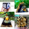 KLERICER Orgone Crystal Pyramid Energy Tower, Healing Chakra Healing Crystals