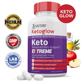 (5 Pack) Keto Glow Keto ACV Extreme Pills 1675MG Keto Support Blend Alternative to KetoGlow Keto Gummies Includes Apple Cider Vinegar Extra Virgin Olive Oil Powder Green Tea Leaf 300 Capsules