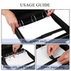 Quoyiyo Zipper Binder | 3 Inch O-Ring, 600 Sheet Capacity