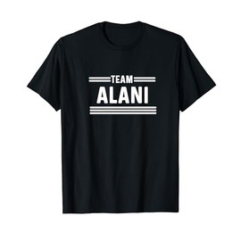 Team Alani - Familienname T-Shirt