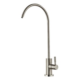 Water Filter Faucet, LOUEVIDO 100% Lead-Free Drinking Water Faucet Fits Most RO Units or Water Filtration System in Non-Air Gap, Stainless Steel 304 Drinking Water Faucet