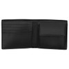 Coach CR428 Men's Bi-fold Wallet, Black, Black, One size