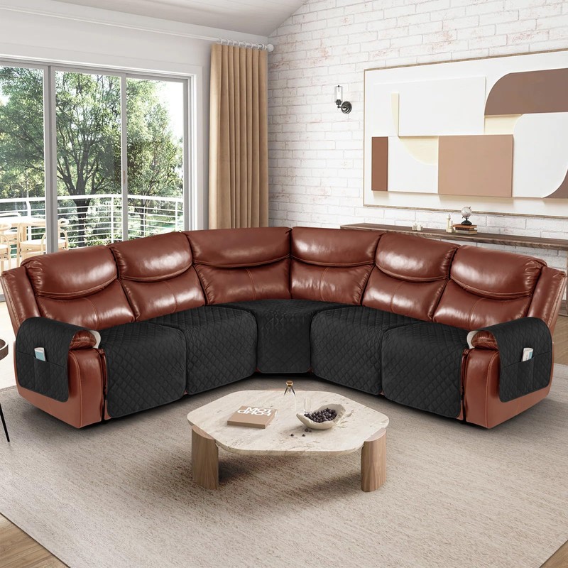 Ruaozz Extra Large Recliner Sectional Couch Covers Waterproof Couch Cover
