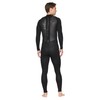 O'Neill Men's Reactor-2 3/2mm Back Zip Full Wetsuit, Black/Black, MT