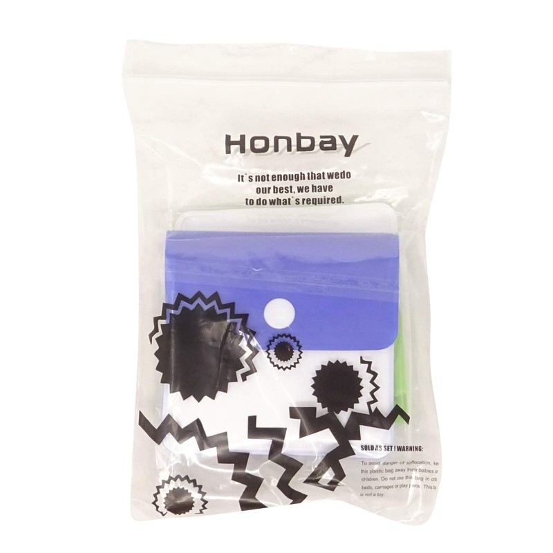 HONBAY 2PCS Portable Environment Friendly Pocket Ashtray Pouch Reusable Fireproof
