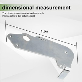 LIZEWEI 783-08654C Deck Idler Pulley Bracket & 738-05082 Shoulder Spacer Kit for MTD Cub Cadet Troy-Bilt 13AL795S004, 13AX795S004, TB42, TB46, 13WV78KS011