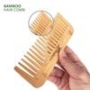 Longivia® Comb for Curls Hair Ecological Wooden Comb Coarse 100%