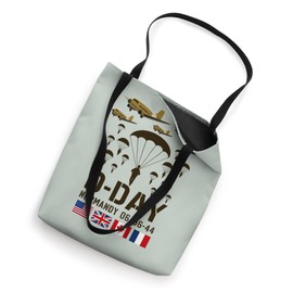 D-Day 81st Anniversary Paratroopers Veteran Memorial Tribute Tote Bag