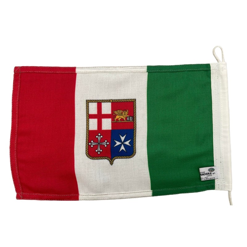 NS BANDIERE Bandiera Marina Mercantile Italiana da Barca cm 40x60