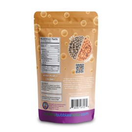 Premium CARAMEL Boba Tea Tapioca Pearls Ready in 5 Minutes by Buddha Bubbles Boba