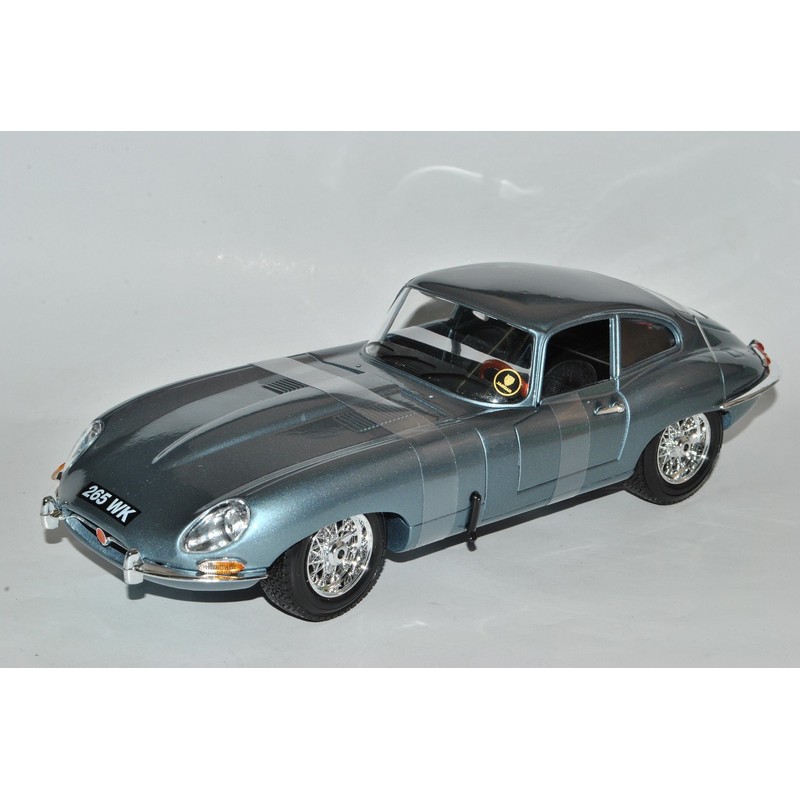 Jaguar E-type Coupe Silber-grau 1/18 Bburago Burago Modellauto Modell Auto