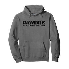 Newfoundland Dog Dad, Newfie Dad, Papa, Large Dog Dad Pullover Hoodie