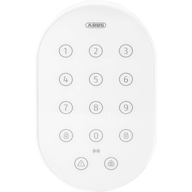 ABUS Control panel for the Smartvest Pro wireless alarm system - for operating the burglar detectors of the alarm system - clear LED feedback, also acoustic on request - additional buttons for panic