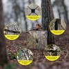 WTVIDAS Hunting Blinds with Chair, Pop Up Ground Blinds Portable