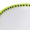 2Pcs Badminton Racket Yellow Light Frame Large Sweet Spot Anti