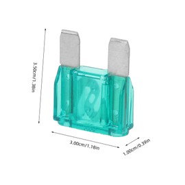 PACKOVE 30a Car Fuses Automotive Fuses Mini Blade Fuses Kit 20pcs Replacement Fuses for Auto Truck