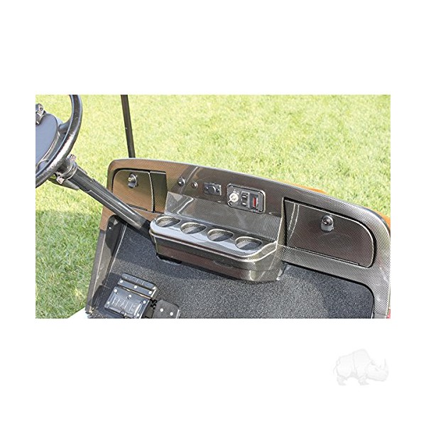 Revenge Golf Cart Parts & Accessories EZGO TXT Golf Cart Custom Dash - Carbon Fiber