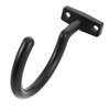 Black Iron Pool Cue Stick Holder - Multi-Functional Billiard Table