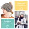WharFlag Ponytail Toque for Women – Knitted Winter Hats Stretch