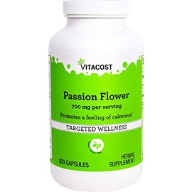 Vitacost Passion Flower - 700 mg per Serving - 300 Capsules