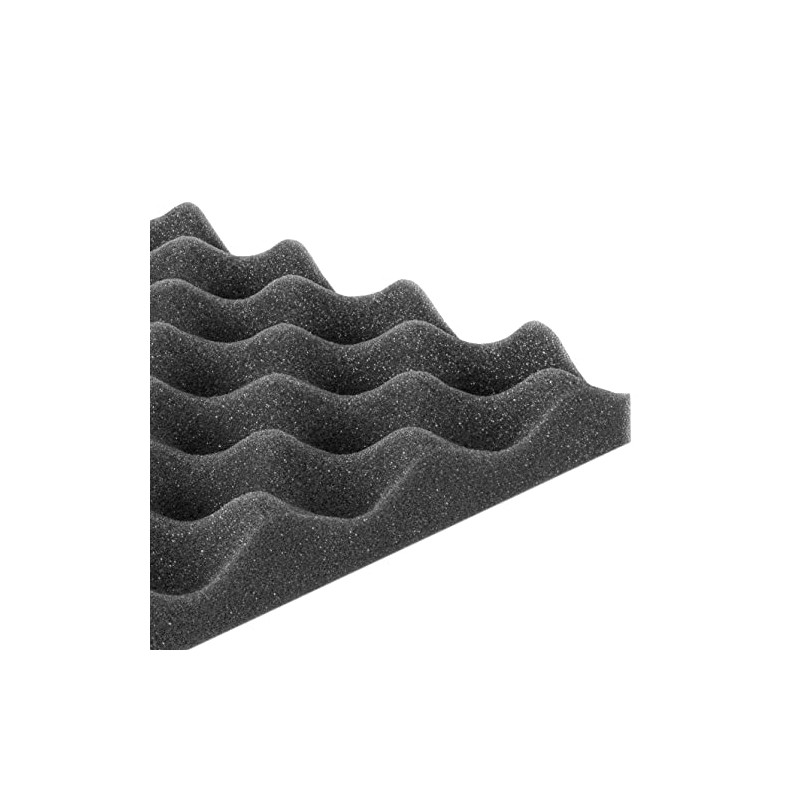 SEEBAUER living Acoustic Foam Wave Convoluted Foam Sound Insulation Acoustic