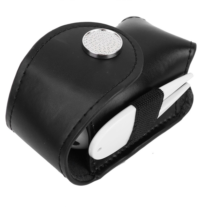 Mini PU Golf Ball Bag Pouch Holder with Golf Ball