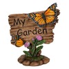 Vivid Arts - My Garden Sign Butterflies Realistic Garden Decoration,