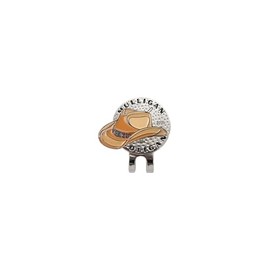 MULLIGAN HOOLIGAN Cowboy Hat Golf Ball Marker + Magnetic Hat Clip, Funny and Unique Golf Gift, Premium Quality, The Perfect for Your Favorite Golfer, Golf Accessories for Any Occasions