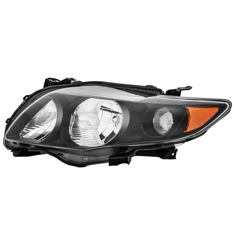 2PCS Headlights Assembly Dot Approved For 2009 2010 Toyota Corolla