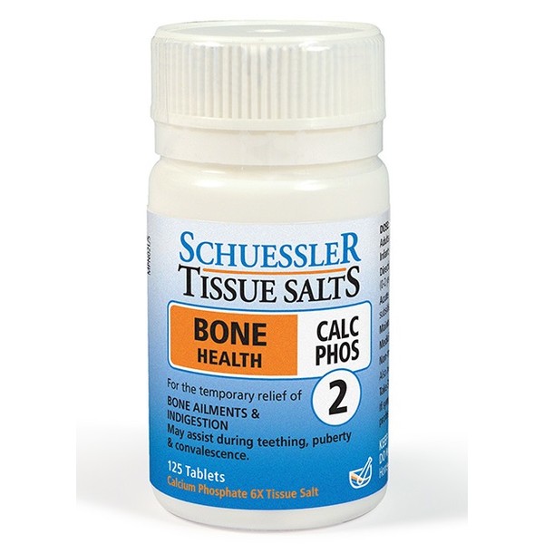 Schuessler Tissue Salts - Calc Phos Bone Health Tablets 125