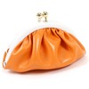 Kitamura PH0759 Coin Purse, Orange/White [Yellow] 42901
