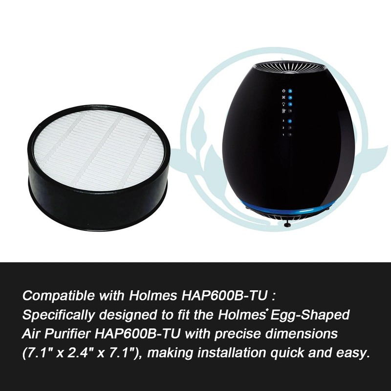HAP600B-TU 360° True HEPA Air Intake Filter Replacement Compatible with
