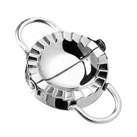 Stainless Steel Empanada Maker Press Ravioli Mold Gyoza Maker Small Dumpling Maker Perfect Ravioli Mould Pastry Dough Press for Kitchen