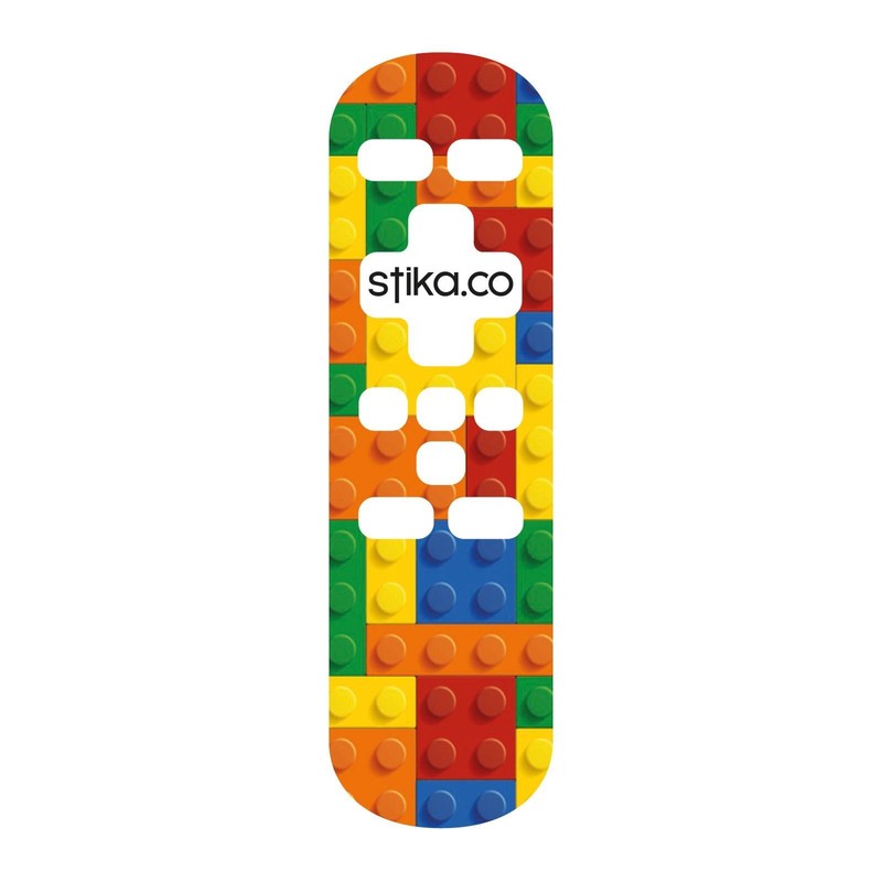 stika.co Kids Construction Blocks Design Sticker for TV Remote Controller