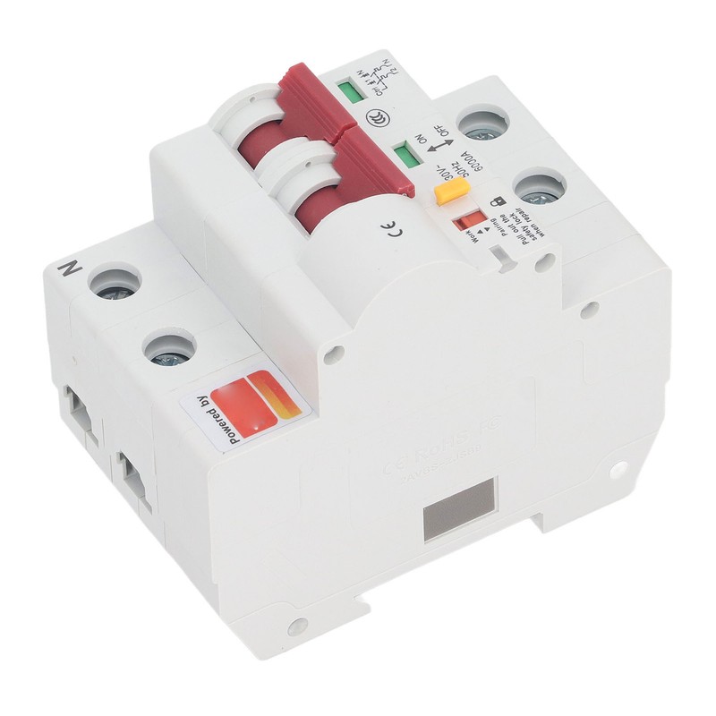 WiFi Smart Circuit Breaker AC 2 Poles Switch Automatic Reclosing