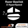 Corepad Skatez PRO 184 Replacement Mouse Feet for Razer Basilisk