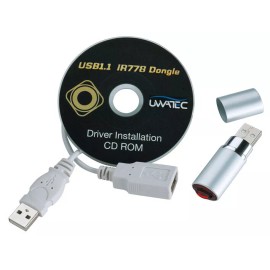 PCCABLES.com USB to IRDA Converter MOSCHIP MCS7780 Adapter
