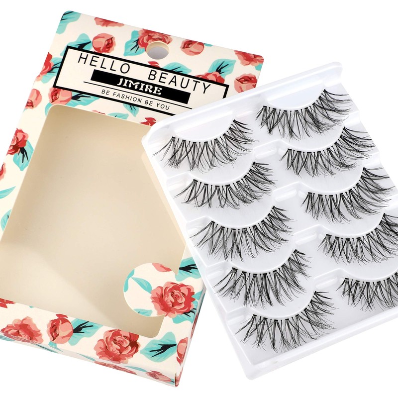 JIMIRE HELLO BEAUTY Multipack False Eyelashes Glam 614 Lashes