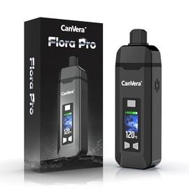 Vaporizer Herbs Dual Heating System Haptic Feedbacks Precise Temperature Setting Ceramic Chamber LCD Colour Display Timer