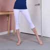 High-Waist 7/10 Length Yoga Pants for Women FREE Black