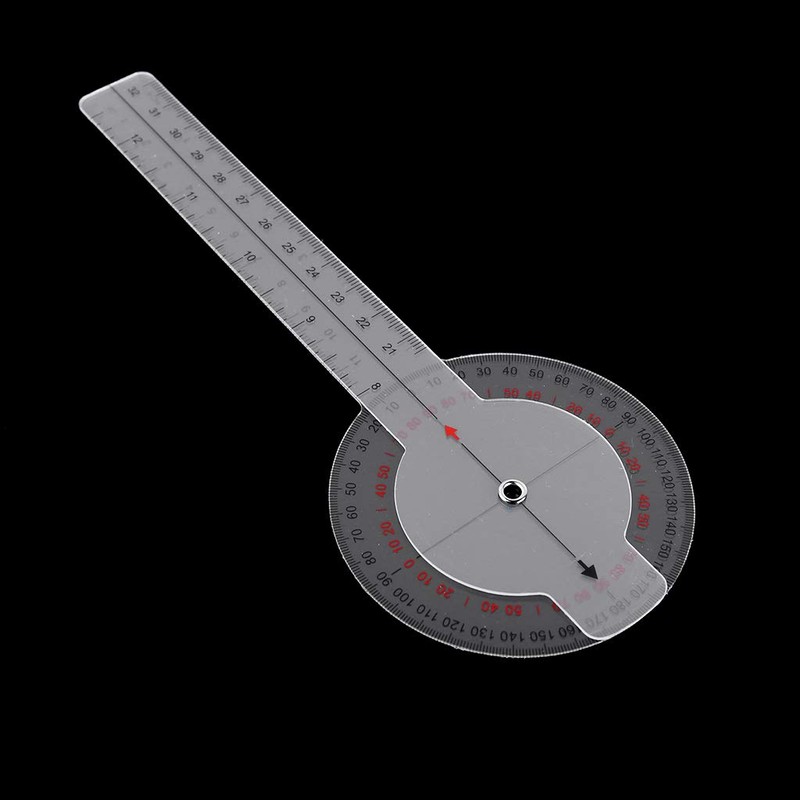 UNTERING Angle Ruler,Goniometer Medical Joint Ruler Calibrated Orthopedics Angle Rule