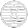 Kakudai 0400-110 Drainage Fittings, Round Dish Plate, Outer Diameter 4.3