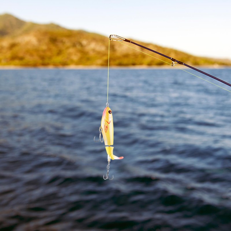 BESPORTBLE 2pcs Realistic Simulation Bait Propeller Lure Bait Hard for