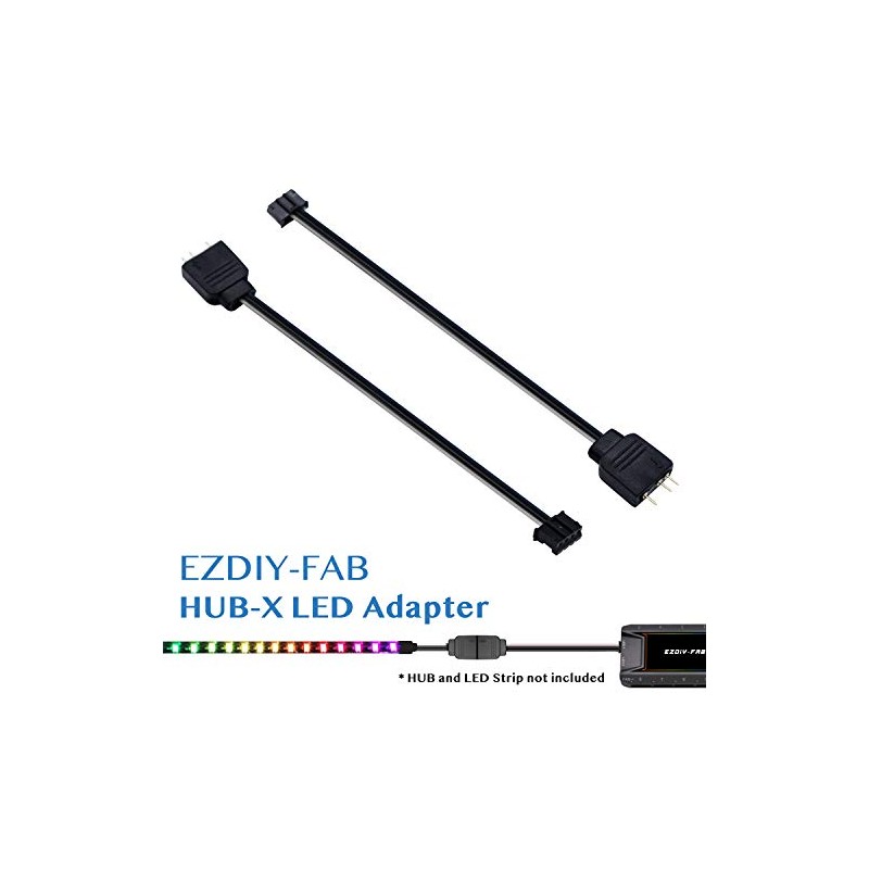 EZDIY-FAB LED Port Adapter Hub X, Compatible with 3 Pin