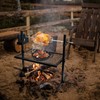onlyfire Adjustable Outdoor Camping Rotisserie Grill System and Spit Kit