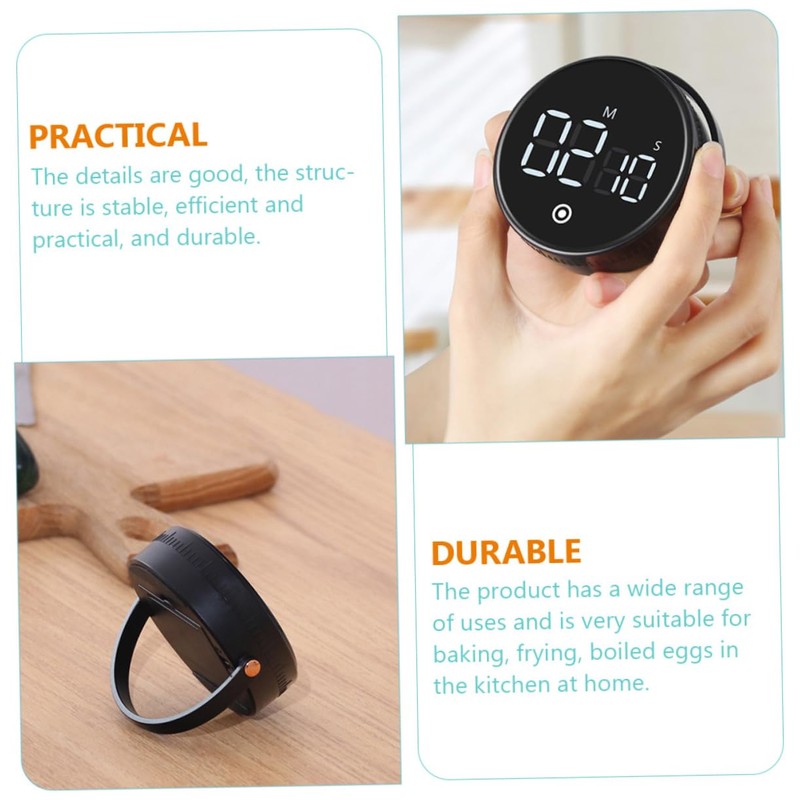 Alipis Decorative Timers for Cooking Plastic Kitchen Timer Home Manual