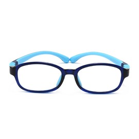 Children's Anti-blue Glasses Frame Blue Light Blocking Teen Tr90 Flexible Goggles Kids Eyelasses Clear Lens for Boys Girls
